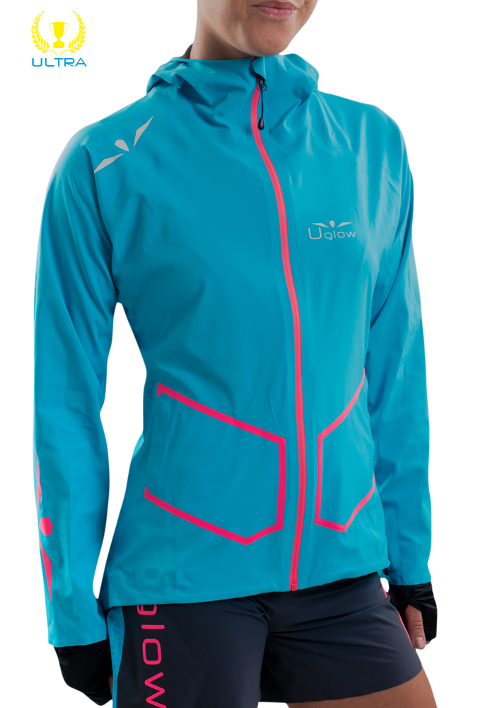 Chaqueta Impermeable mujer 25K/35K, teal, Uglow