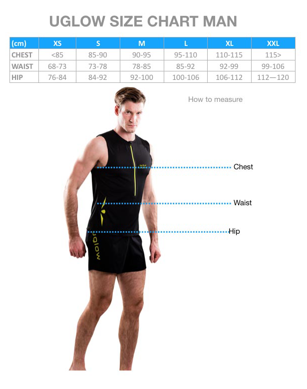 Running Shorts Size Chart